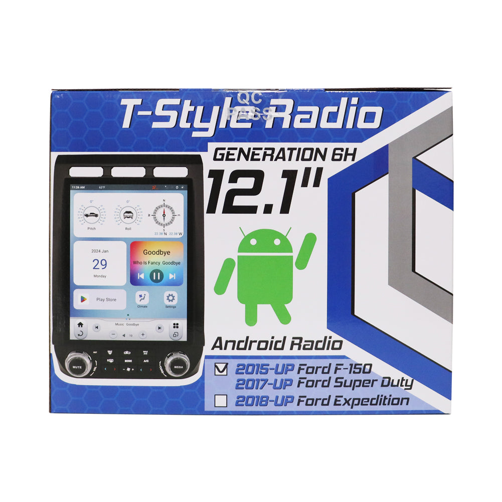 Linkswell 2015-22 Ford F-Series T-Style Gen 6 Car Radio box front picture