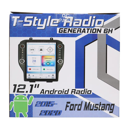 Linkswell 2015-23 Ford Mustang T-Style Gen 6 Car Radio packaging box