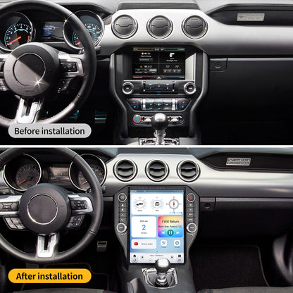 Linkswell 2015-23 Ford Mustang T-Style Gen 6 Car Radio Comparison Chart