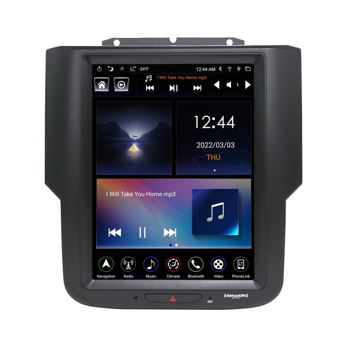 Linkswell 2014-2018 Dodge RAM/2019-up Classic Dodge RAM Gen 5 T-Style 10.4 inch Audio main image