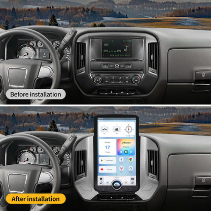 Linkswell 2014-19 GM Trucks XL “T”-Style Car Radio Comparison Chart