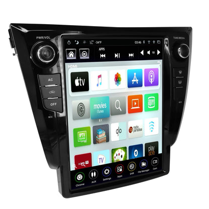 Linkswell Gen 4 T-Style Head Unit for 2013-2019 Nissan Rogue with 12.1-inch Screen FM/AM Support Carplay WIFI Bluetooth Call HDMI Output