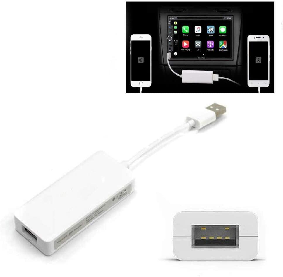 Portable USB Wired Carplay Dongle for Android Car Screen Radio